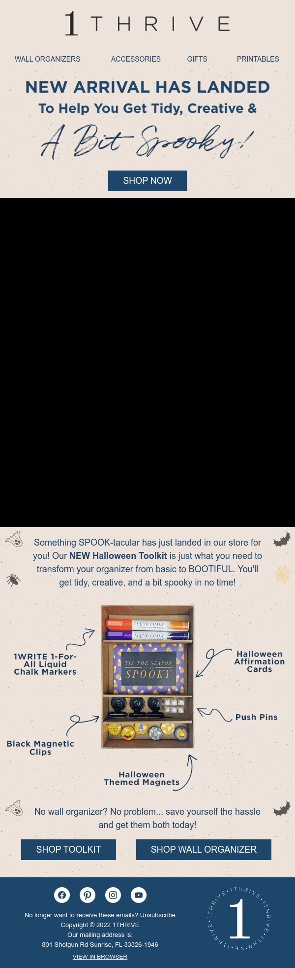 1Thrive Email Design 1
