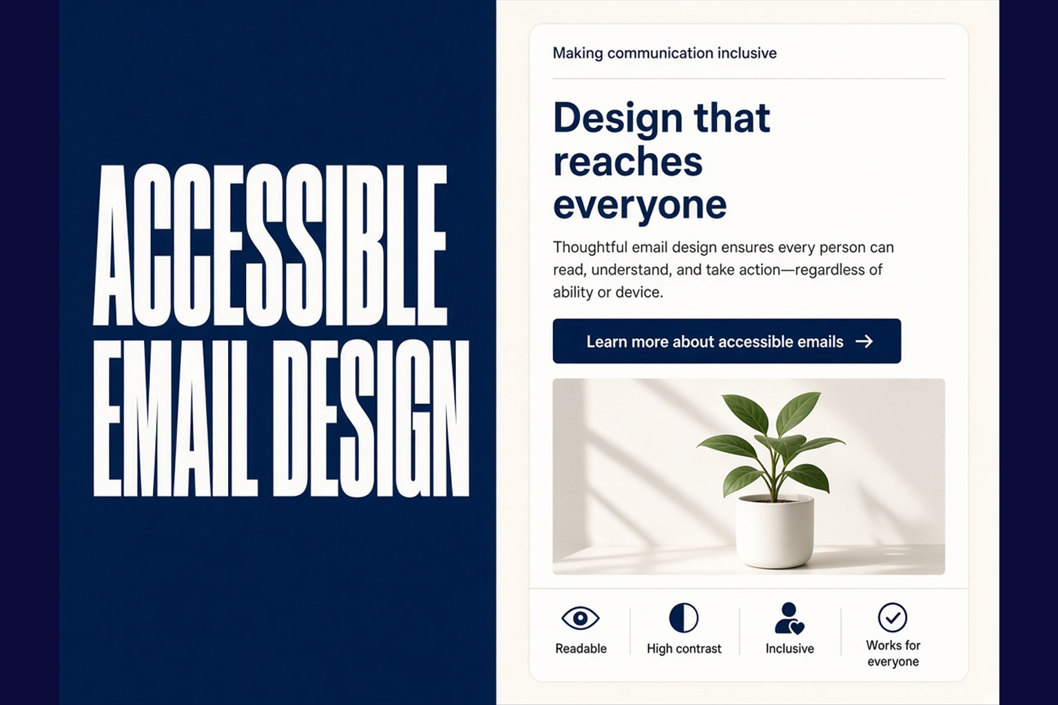 Accessible Email Design: Live Text, Contrast, and Alt Text Beyond Web-Safe Fonts - cover image