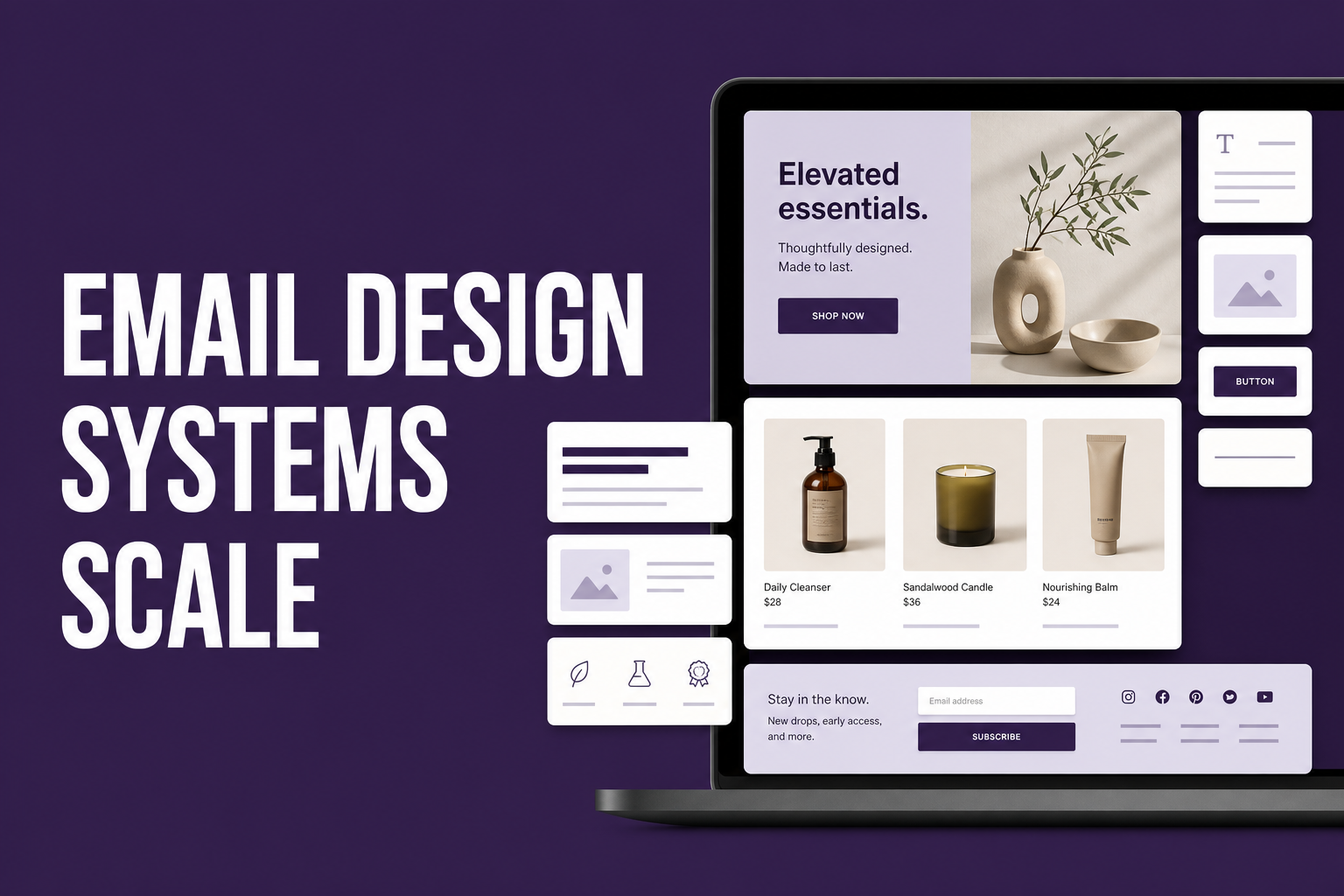 Email Design Systems: How Teams Scale Sends Without Burning In-House Design - cover image