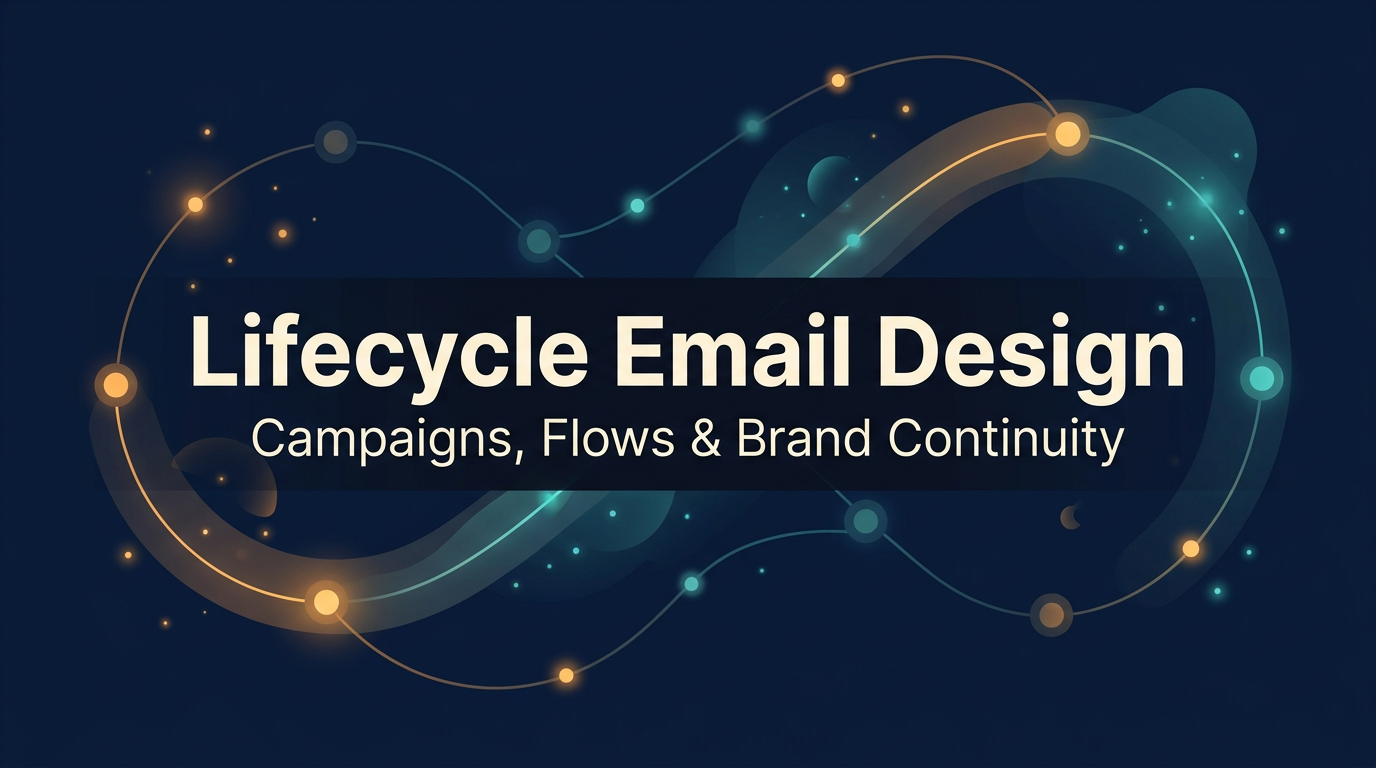 Lifecycle Email Design in Marketing Programs: Campaigns, Flows, and Brand Continuity - cover image