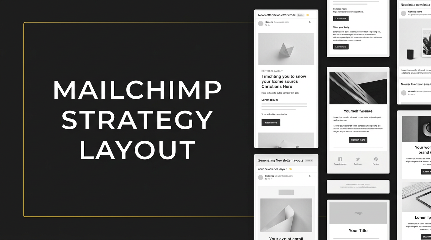 Mailchimp Email Design: Strategy, Layout, and Inbox Reality - cover image