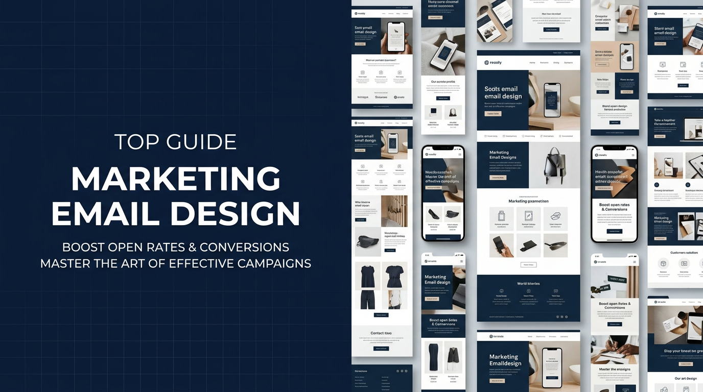 Marketing Email Design: The Ultimate Guide to Emails That Convert - cover image