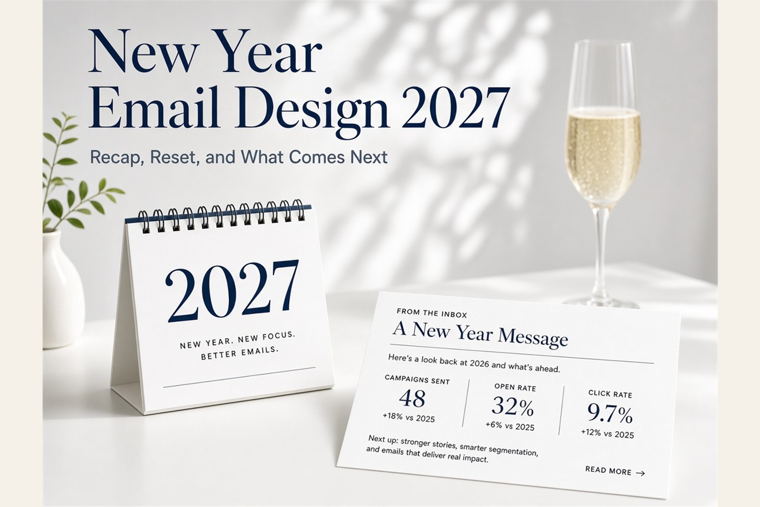 New Year Email Design 2027: Recap, Reset, and What Comes Next - cover image