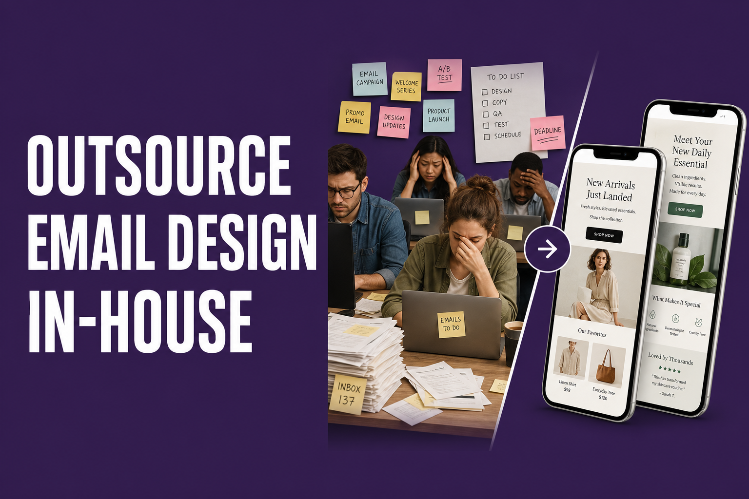 Outsource Email Design: When In-House Teams Hit the Production Ceiling - cover image