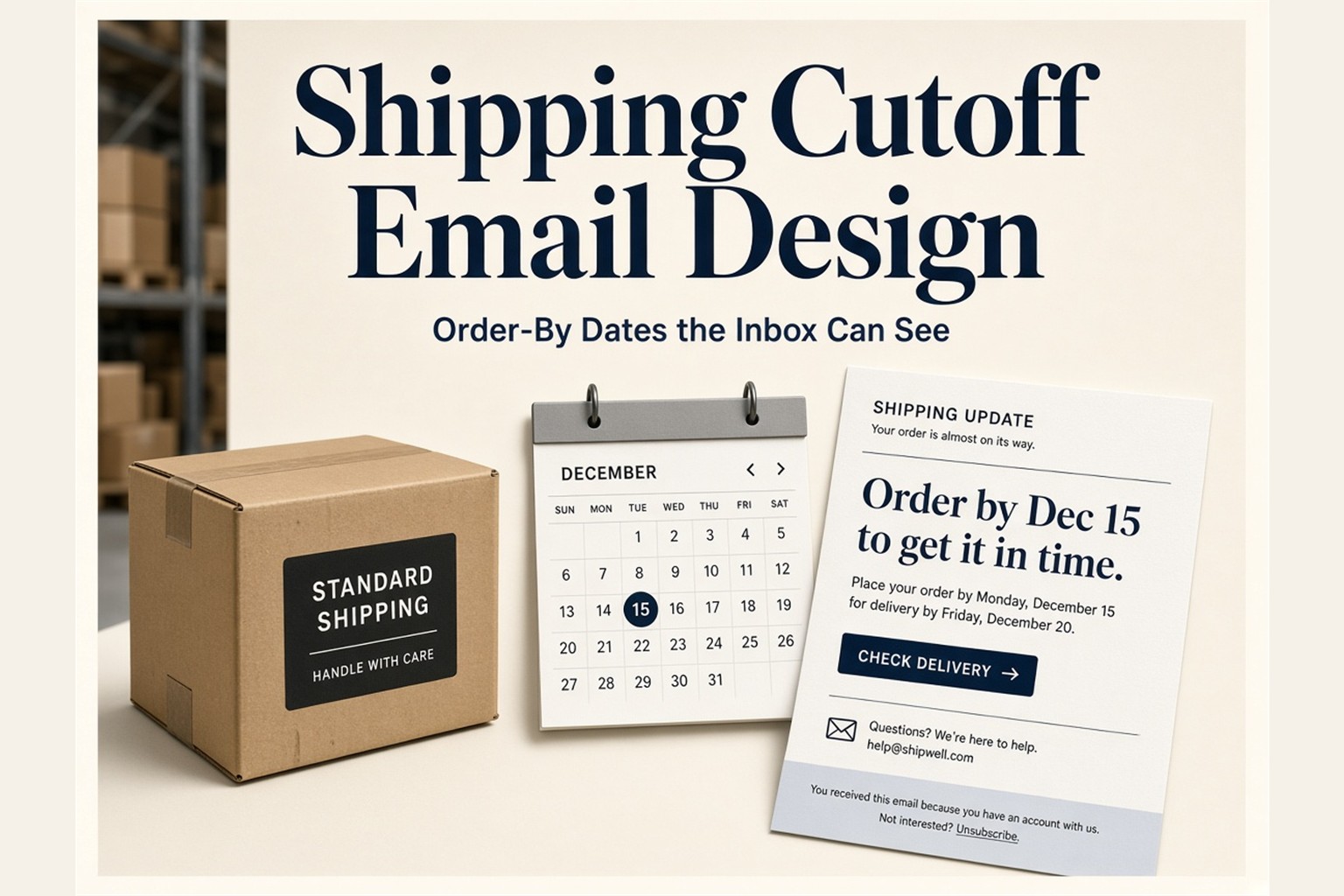 Shipping Cutoff Email Design: Order-By Dates the Inbox Can See - cover image