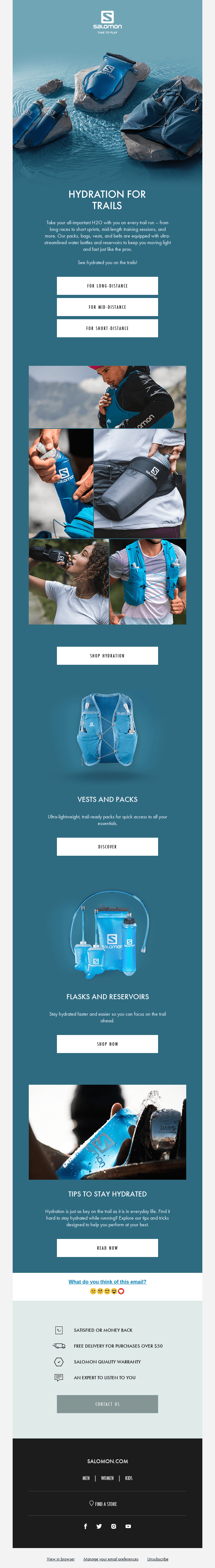 Salomon's Fitness Email