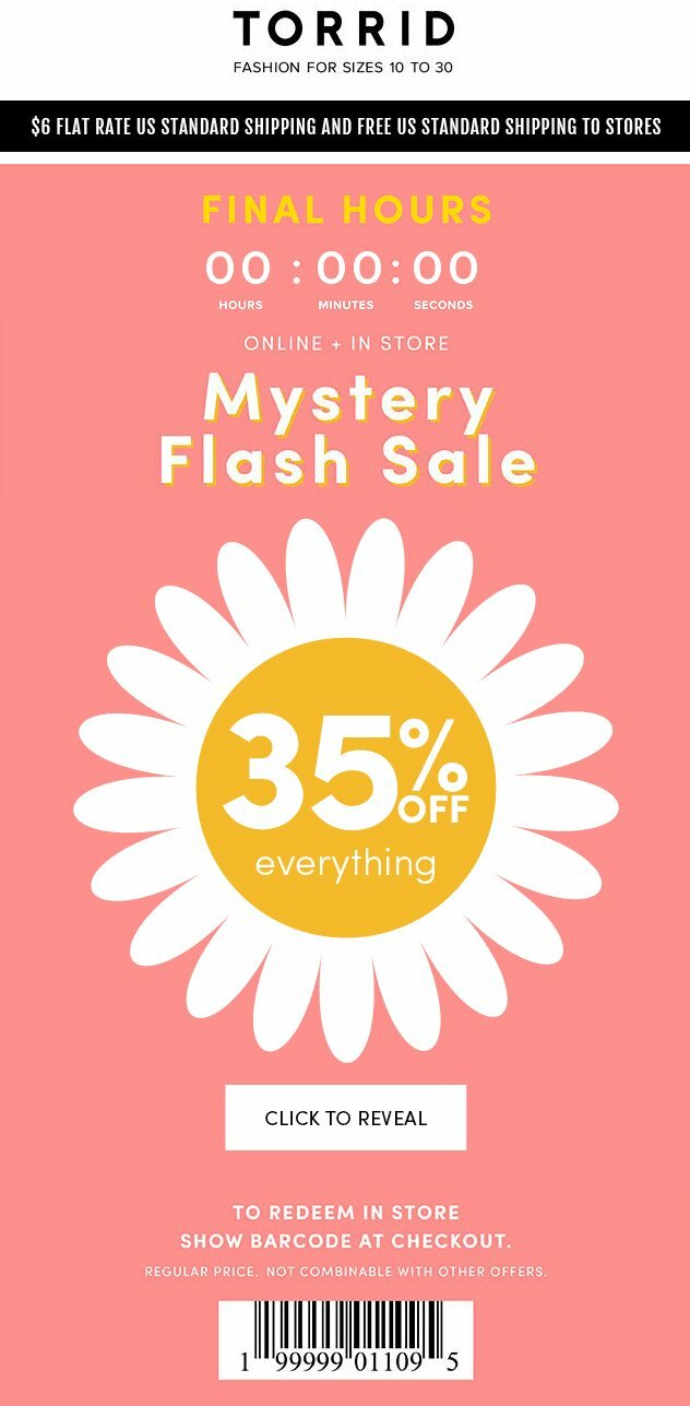 Torrid's Best Discount Email