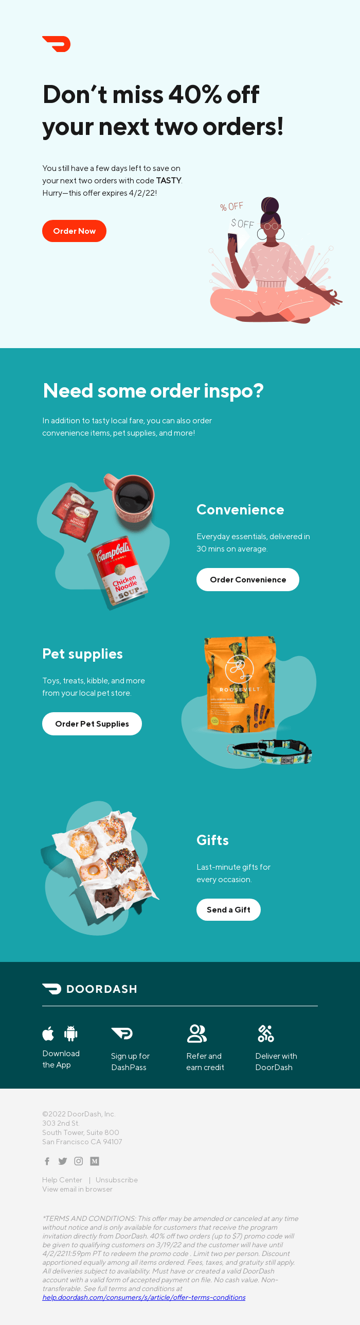 DoorDash's Best Sales Email