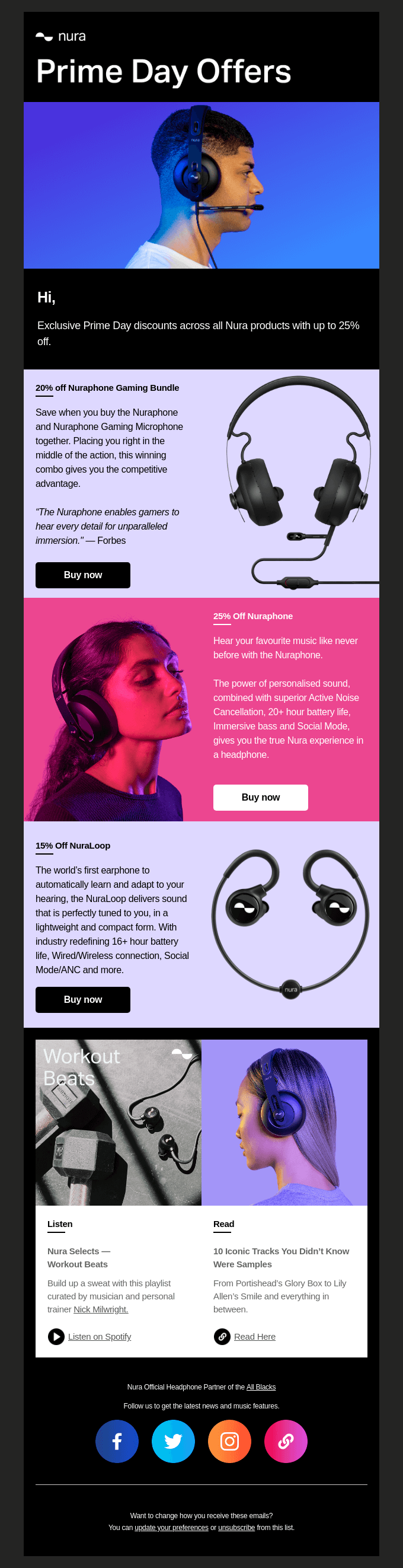 Nura's Technology Email