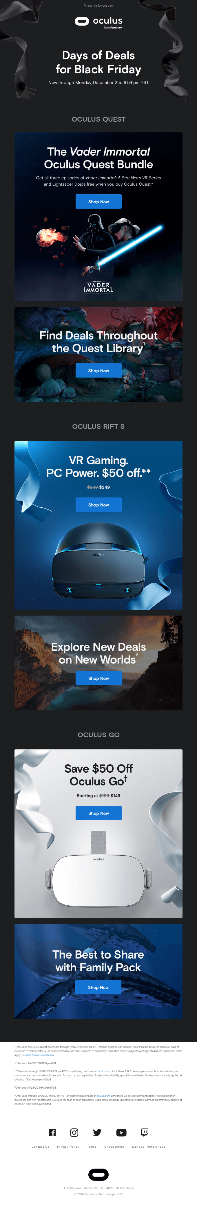 Oculus's Technology Email