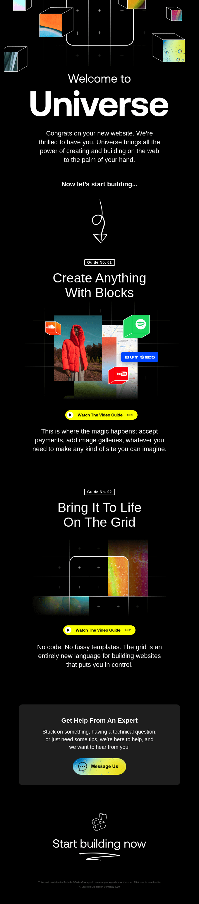 Universe's Technology Email