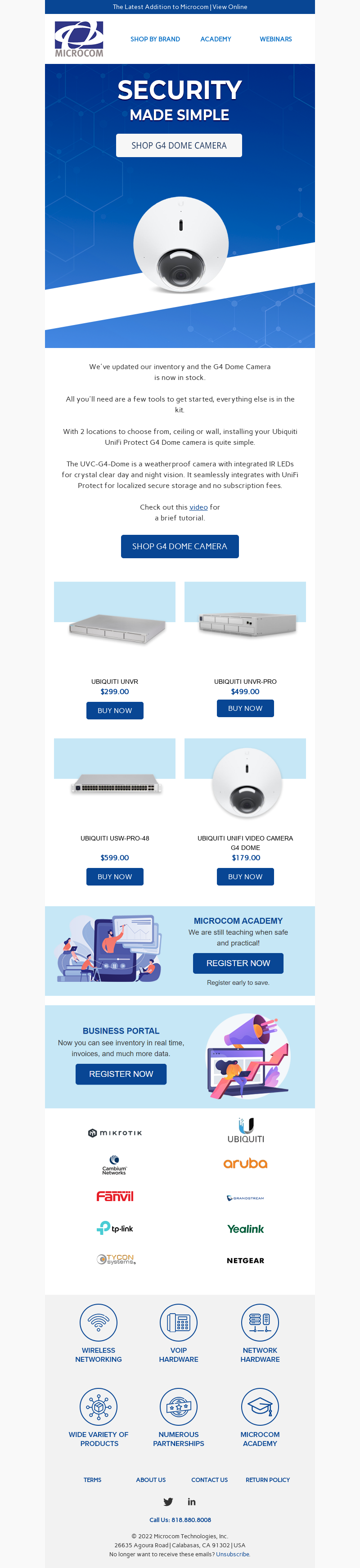 Microcom's Technology Email