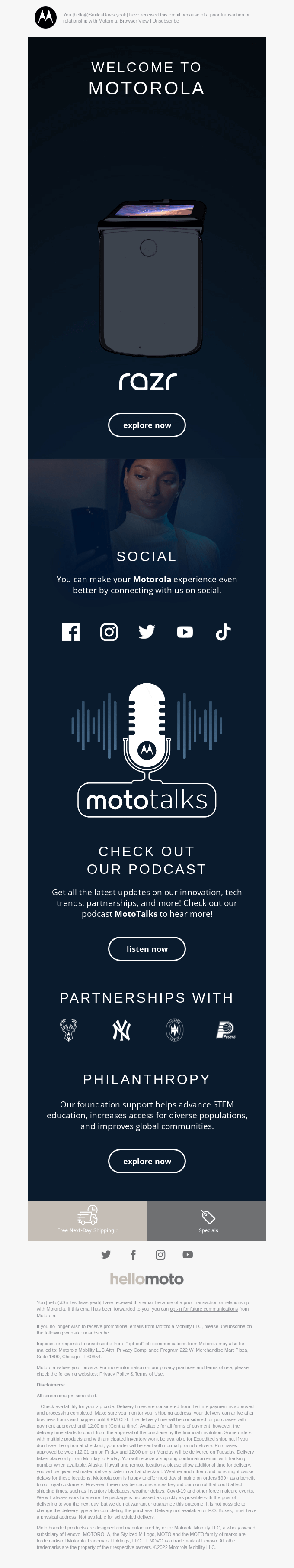 Motorola's Technology Email