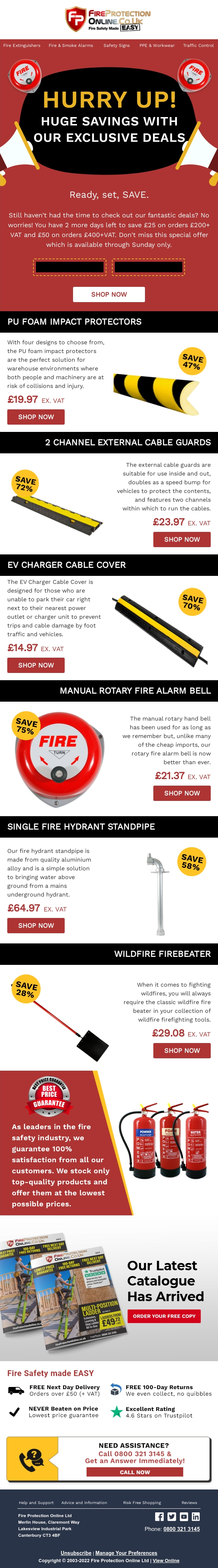 Fire Protection Online's Best Last Chance Email