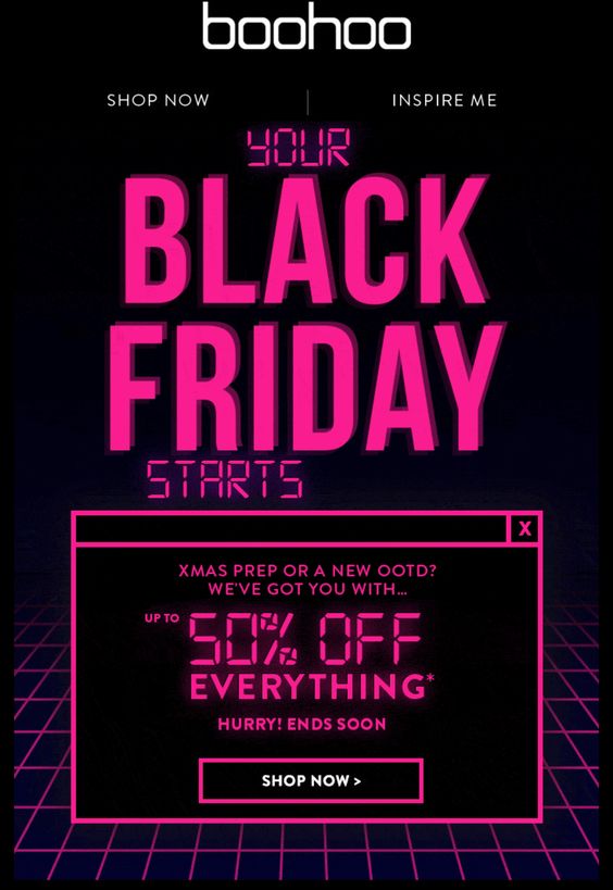 Black Friday hero image