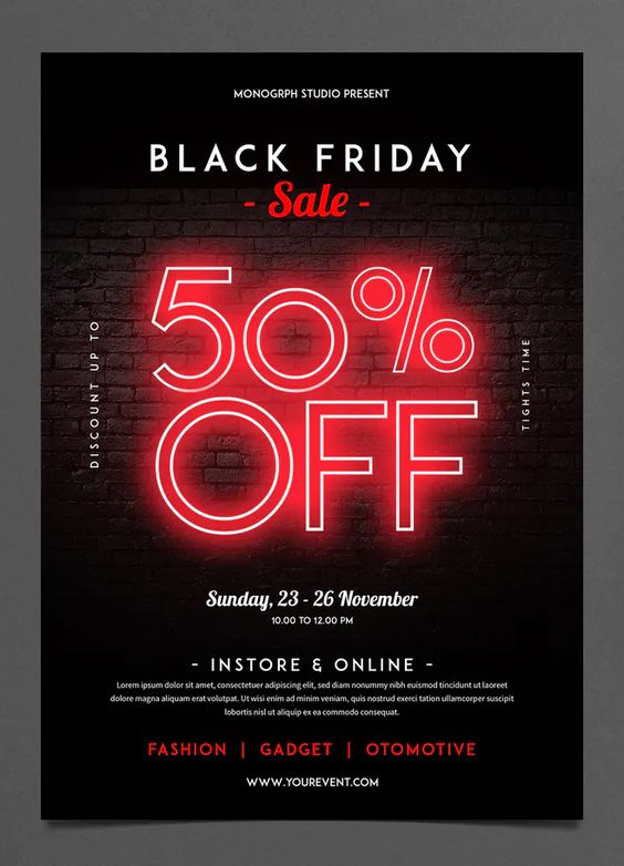 Black Friday hero image