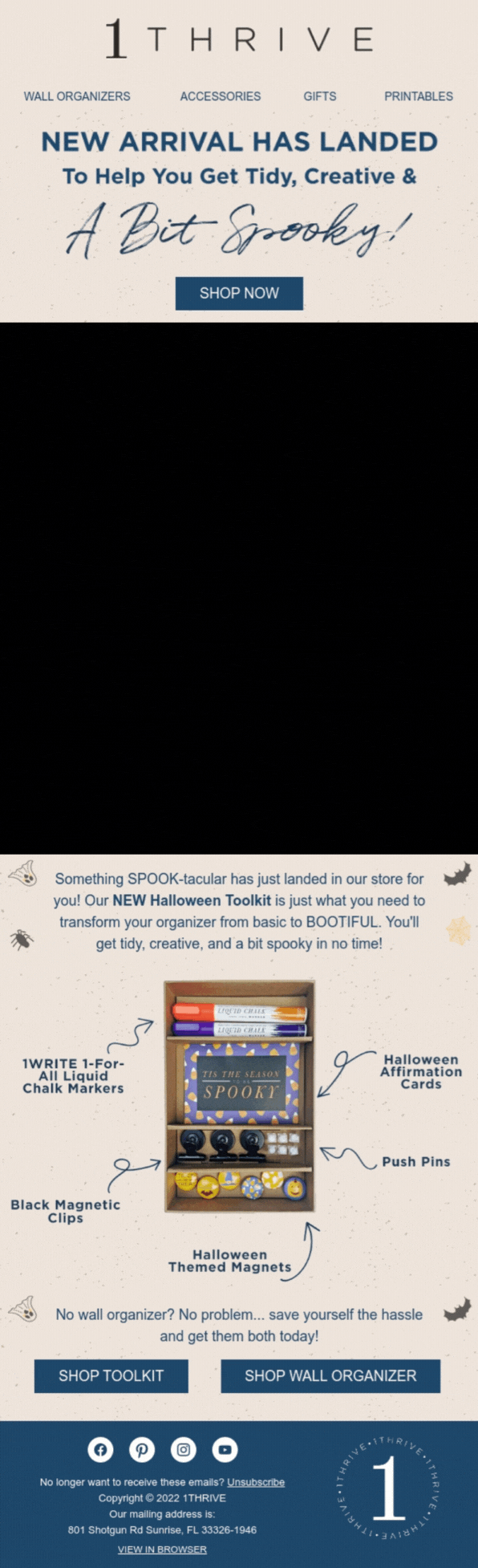 1THRIVE's Best Halloween Email