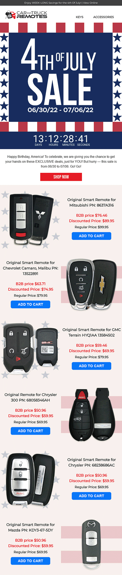 The Better Creative for Car and Truck Remotes