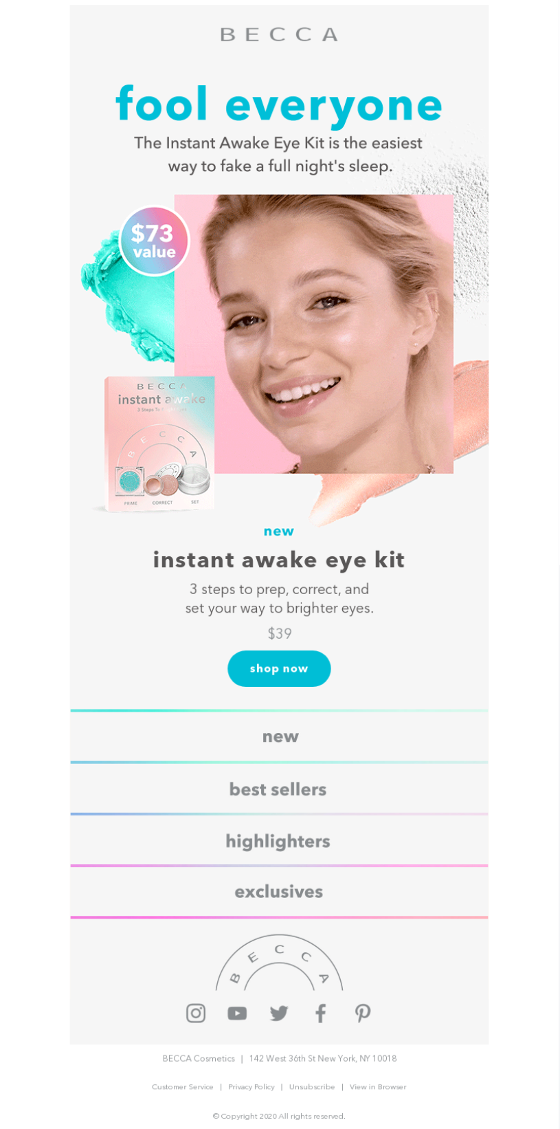 Becca's April Fools' Email