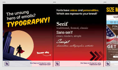 Web typography evolution