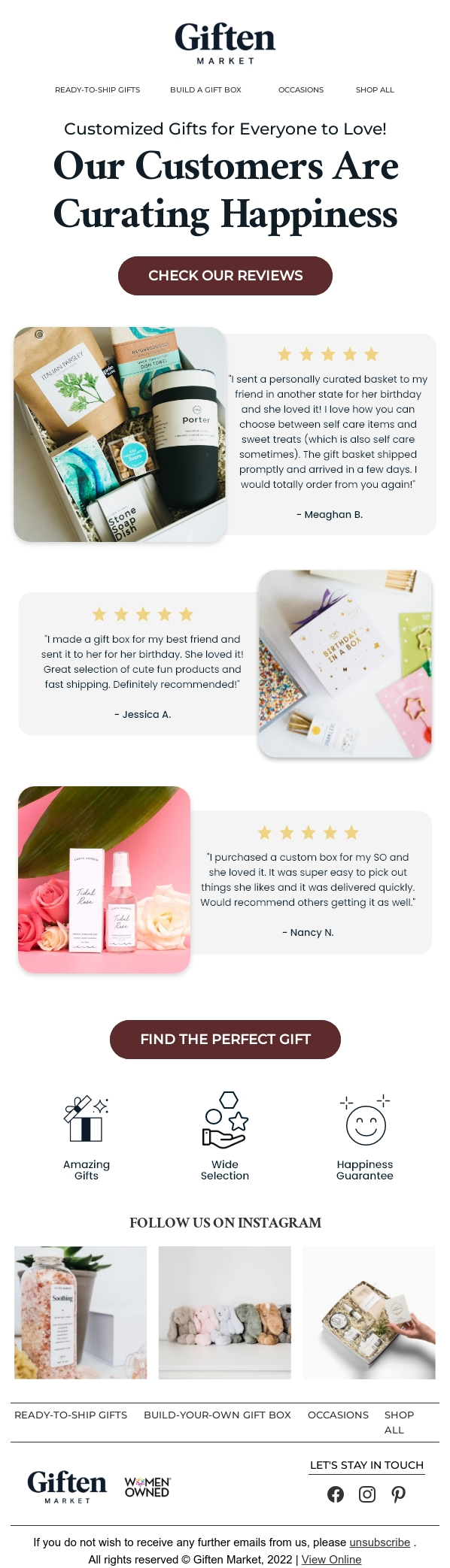 Zig-zag eye movement pattern